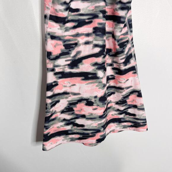 Lululemon Womens 2 Wamo Camo Barely Pink Cool Racerback Tank Top Scoop Neck Gray - Picture 6 of 7